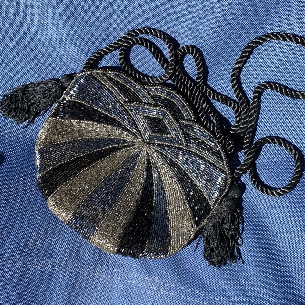 Beaded handbag